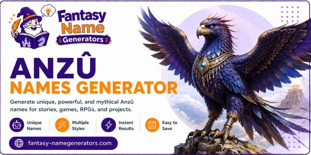 Anzû Names Generator