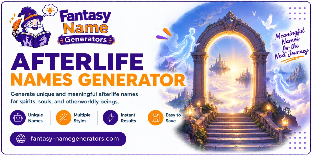 Afterlife Names Generator