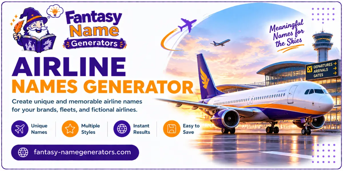 Airline Names Generator