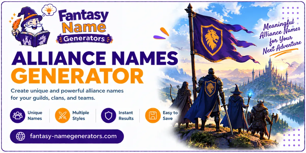 Alliance Names generator