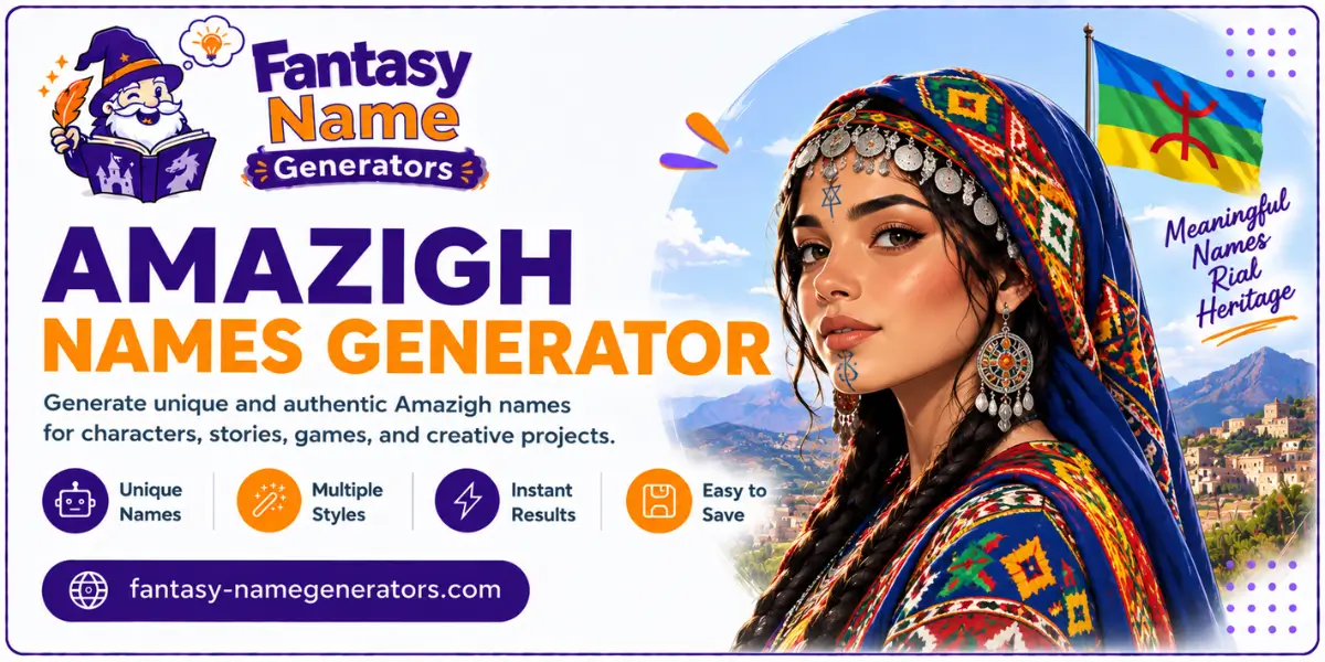 Amazigh Names Generator
