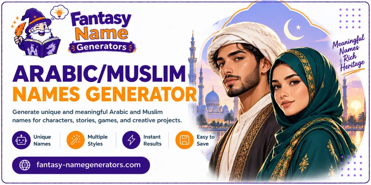 Muslim Names Generator