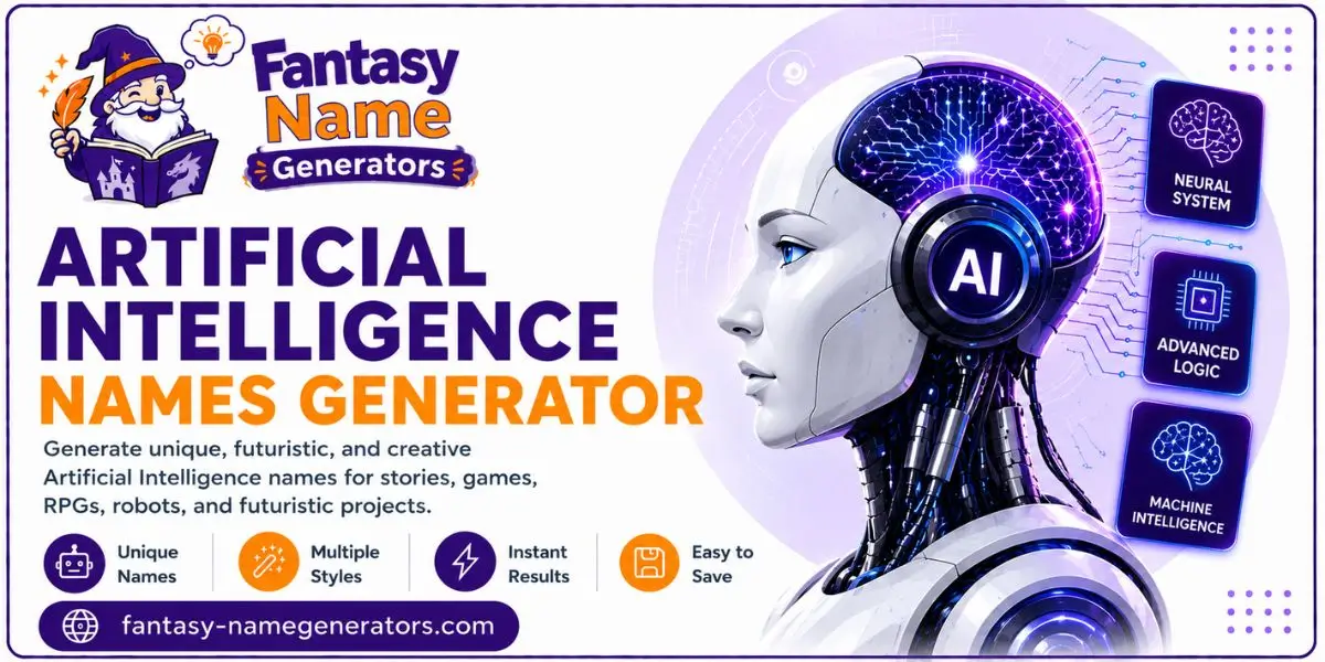 Artificial Intelligence Names Generator