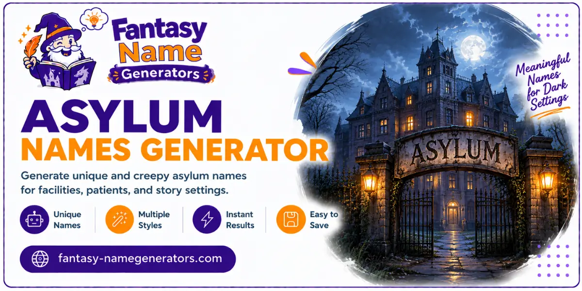 Asylum Names Generator