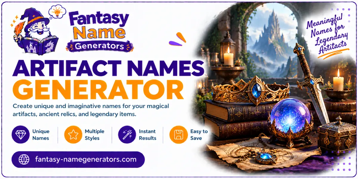 Artifact names generator